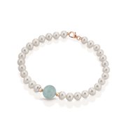 Bracciale Lelune Donna LELUNE CLASSIC in Oro rosa Perla LLBR40.3GD